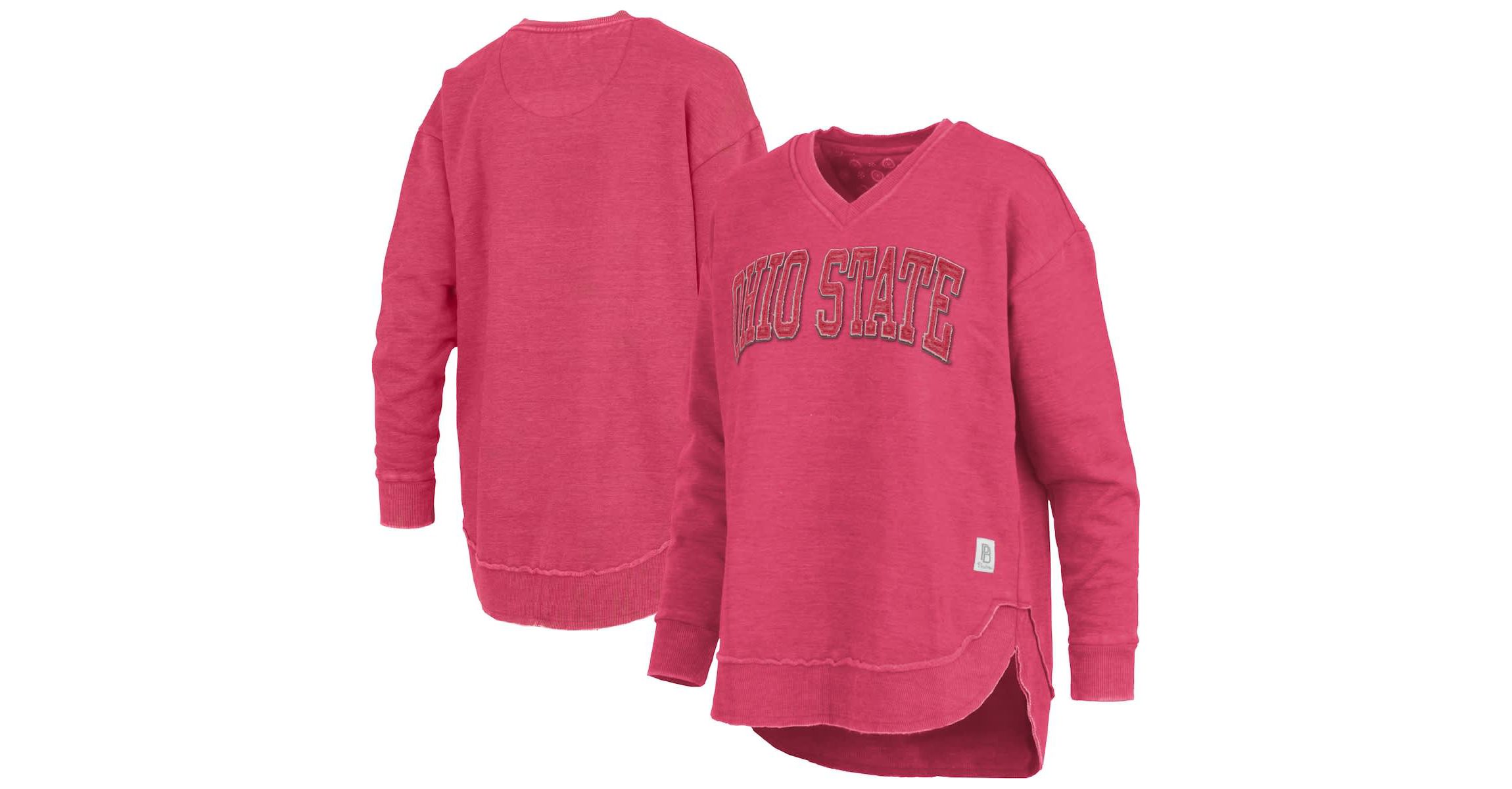 NCAA Ohio State Buckeyes Westin Poncho V-Neck Pullover Sweatshirt