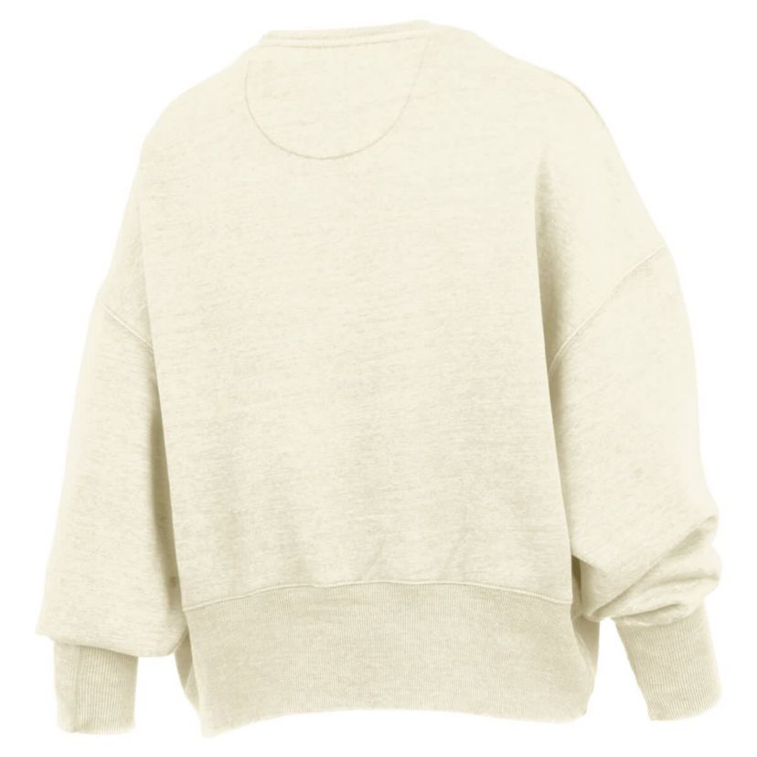 NCAA Texas Longhorns Oversized Waist-Length Crewneck Sweatshirt