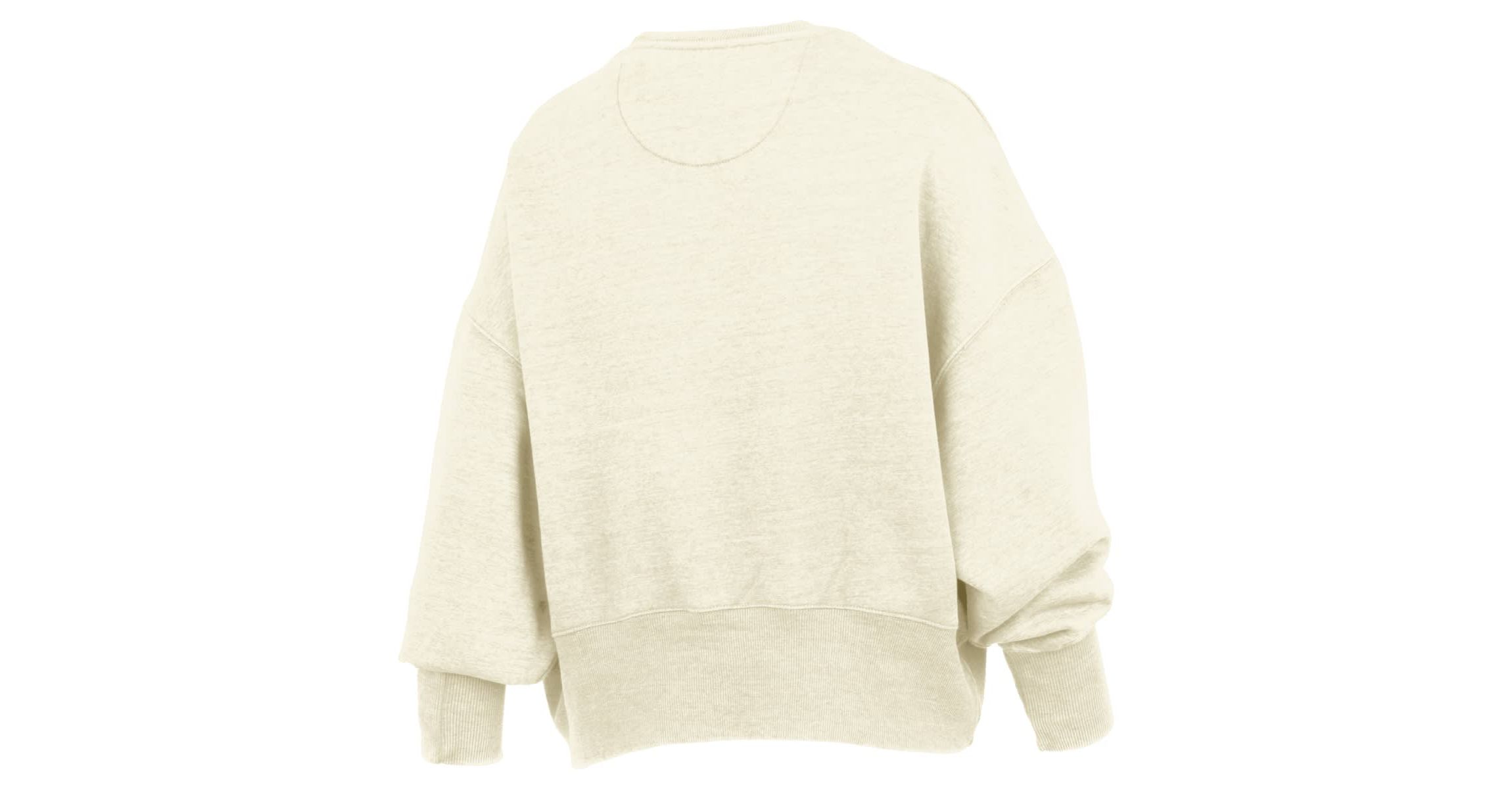 NCAA Clemson Tigers Oversized Waist-Length Crewneck Sweatshirt