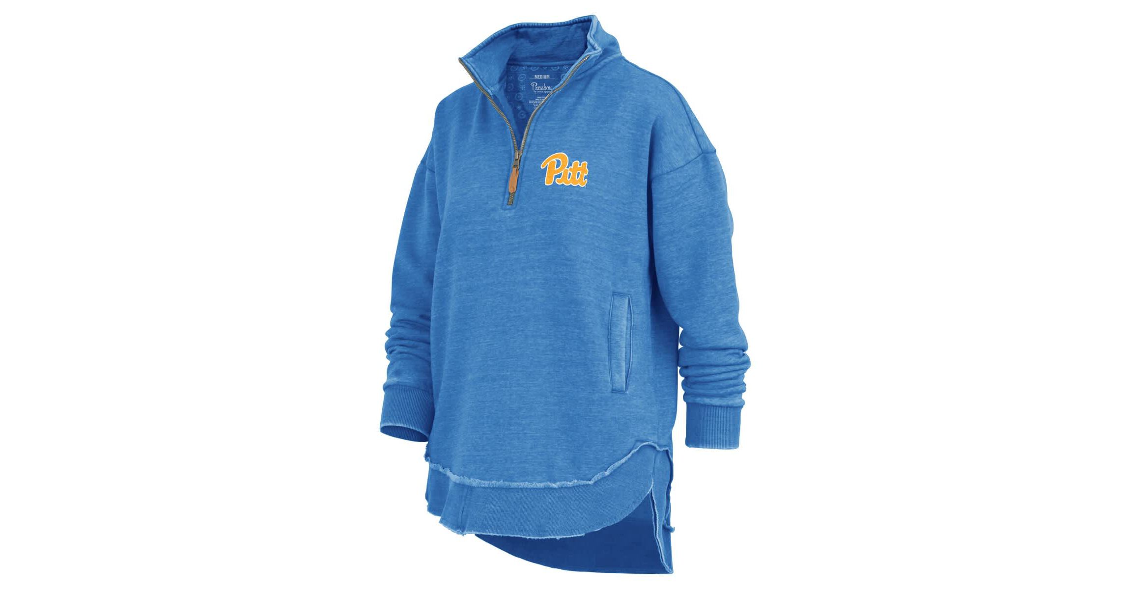 NCAA Pitt Panthers Northfork Sojourn Poncho Quarter-Zip Sweatshirt