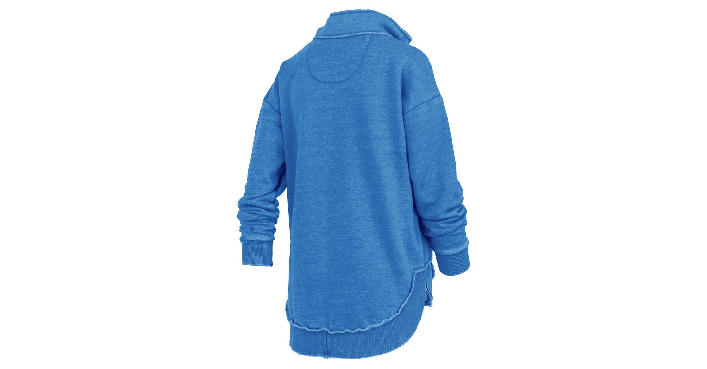 NCAA Pitt Panthers Northfork Sojourn Poncho Quarter-Zip Sweatshirt