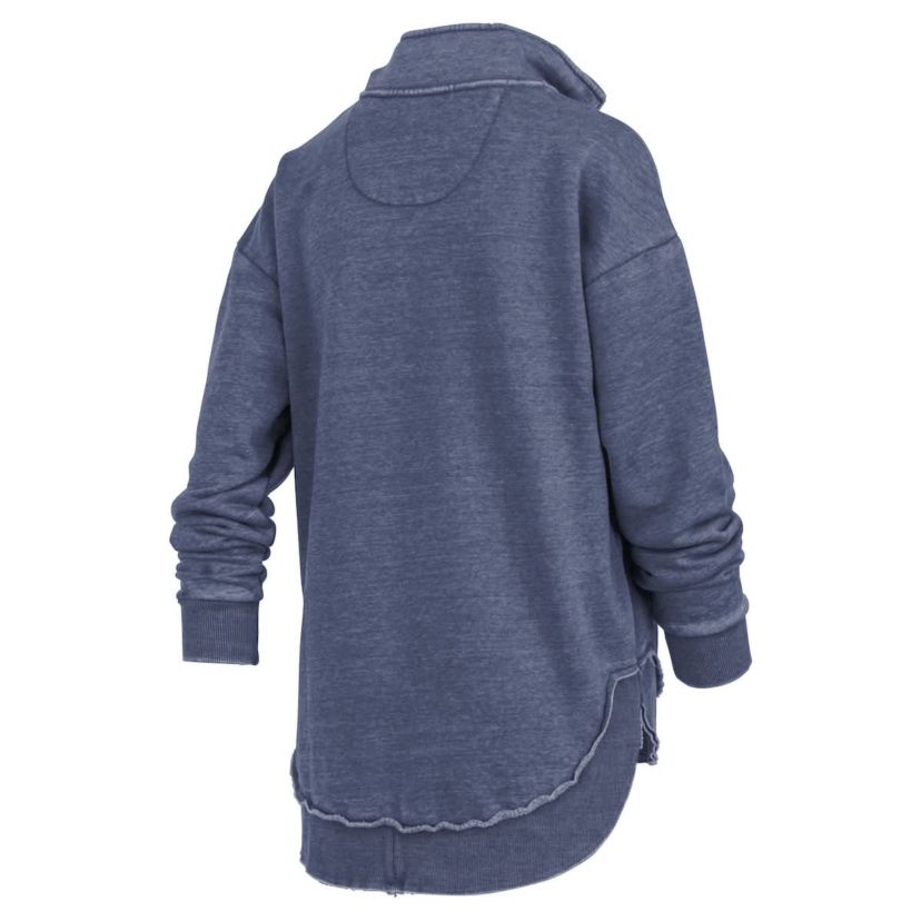 NCAA Notre Dame Fighting Irish Northfork Sojourn Poncho Quarter-Zip Sweatshirt