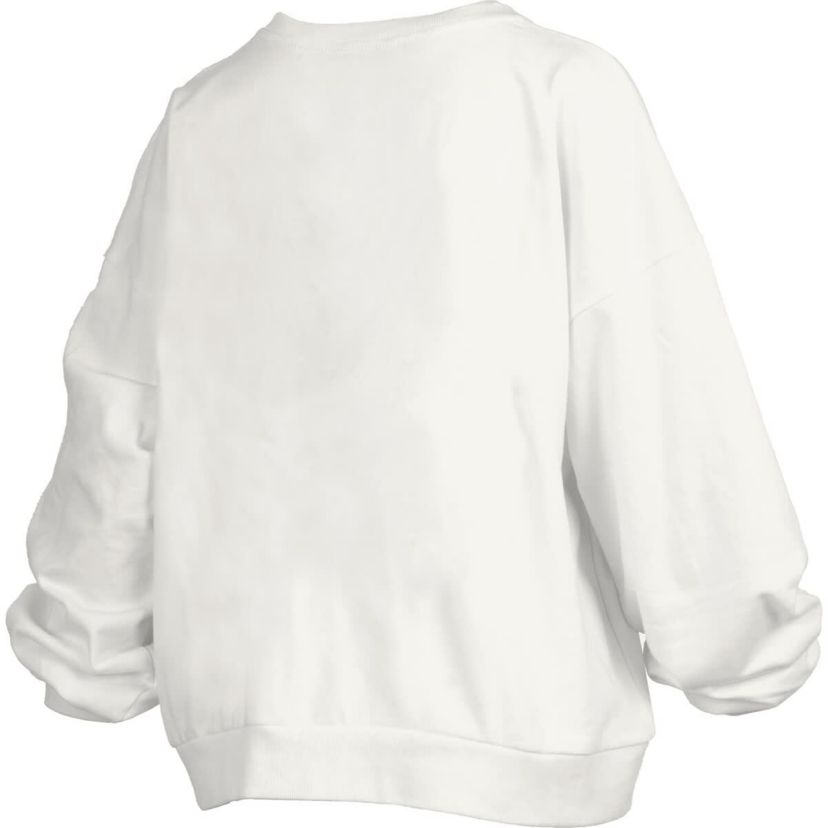 NCAA Florida Gators 2025 NCAA Basketball National s Trilogy Basketball Janice Oversized Fleece Pullover Sweatshirt