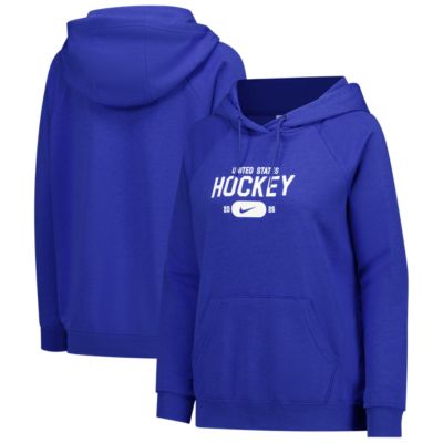 Women's World Hockey Nike US Hockey Varsity Raglan Tri-Blend Hoodie, Small