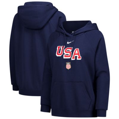 World Hockey Nike US Hockey Varsity Raglan TriBlend Hoodie