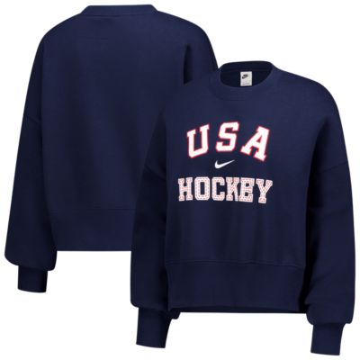 World Hockey Nike US Hockey Oversized Phoenix Fleece Sweatshirt