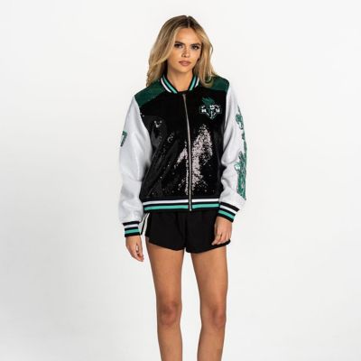 The Wild Collective WNBA New York Liberty Sequin Jacket