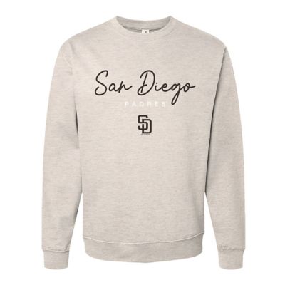 Soft as a Grape MLB San Diego Padres Pigment Dye Crewneck Sweatshirt