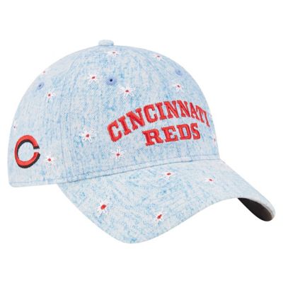 New Era MLB Light Cincinnati Reds Daisy All Over 9TWENTY Adjustable Hat