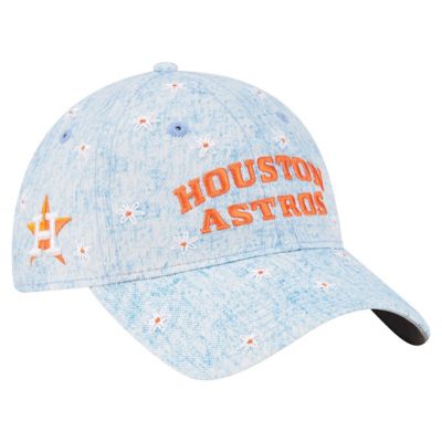 New Era MLB Light Houston Astros Daisy All Over 9TWENTY Adjustable Hat