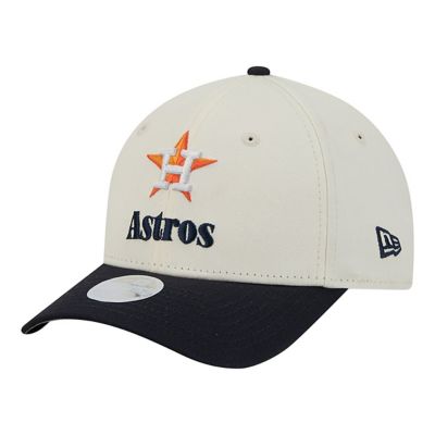 New Era MLB Cream/Navy Houston Astros Primary 9FORTY M-Crown Adjustable Hat