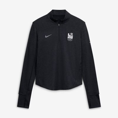Women's IOC Nike LA28 Summer Olympics Script Swift Dri-FIT Half-Zip Pullover