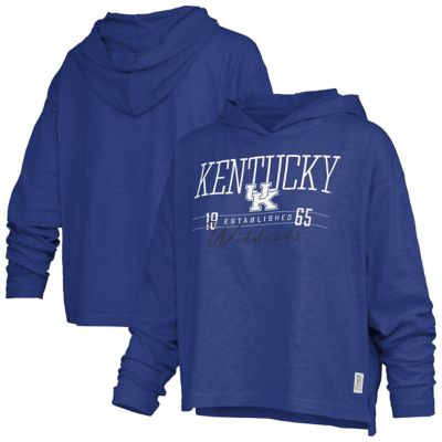Pressbox NCAA Kentucky Wildcats Castillo Slub Waist Length Long Sleeve Hooded T-Shirt, 2XL