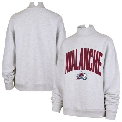 '47 Women's NHL Colorado Avalanche Subtle Muse Sweatshirt, Gray, Small