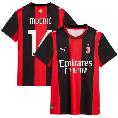 Puma International Clubs Luka ModriÄ AC Milan 2026/27 Home Replica Jersey