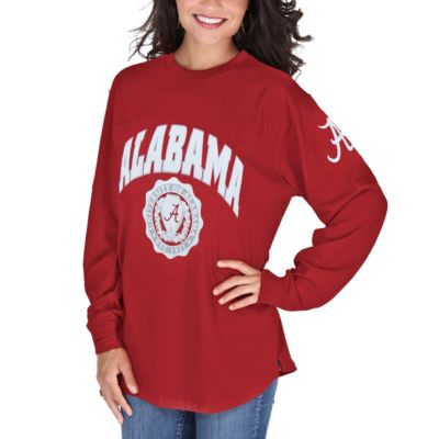 Alabama Crimson Tide NCAA Alabama Tide Edith Long Sleeve Oversized Top