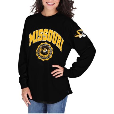 NCAA Missouri Tigers Edith Long Sleeve Oversized Top