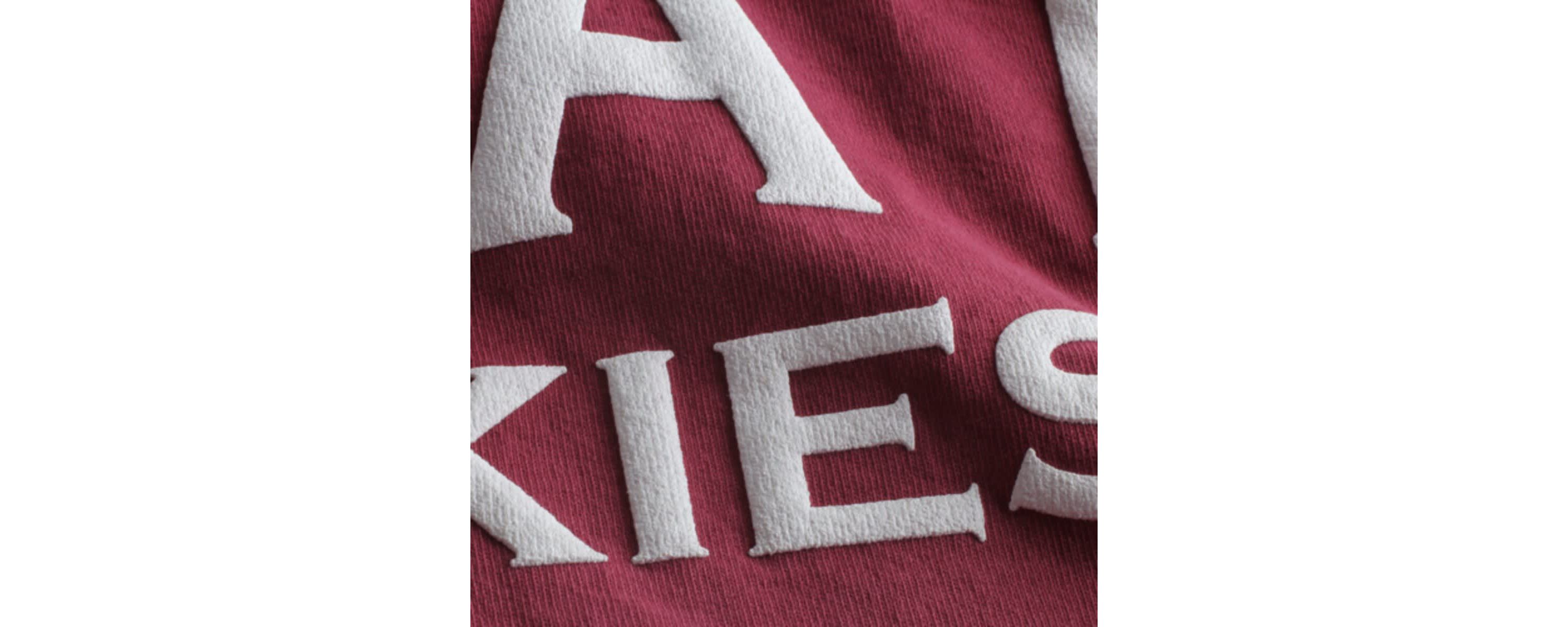 NCAA Virginia Tech Hokies Ombre Long Sleeve Dip-Dyed