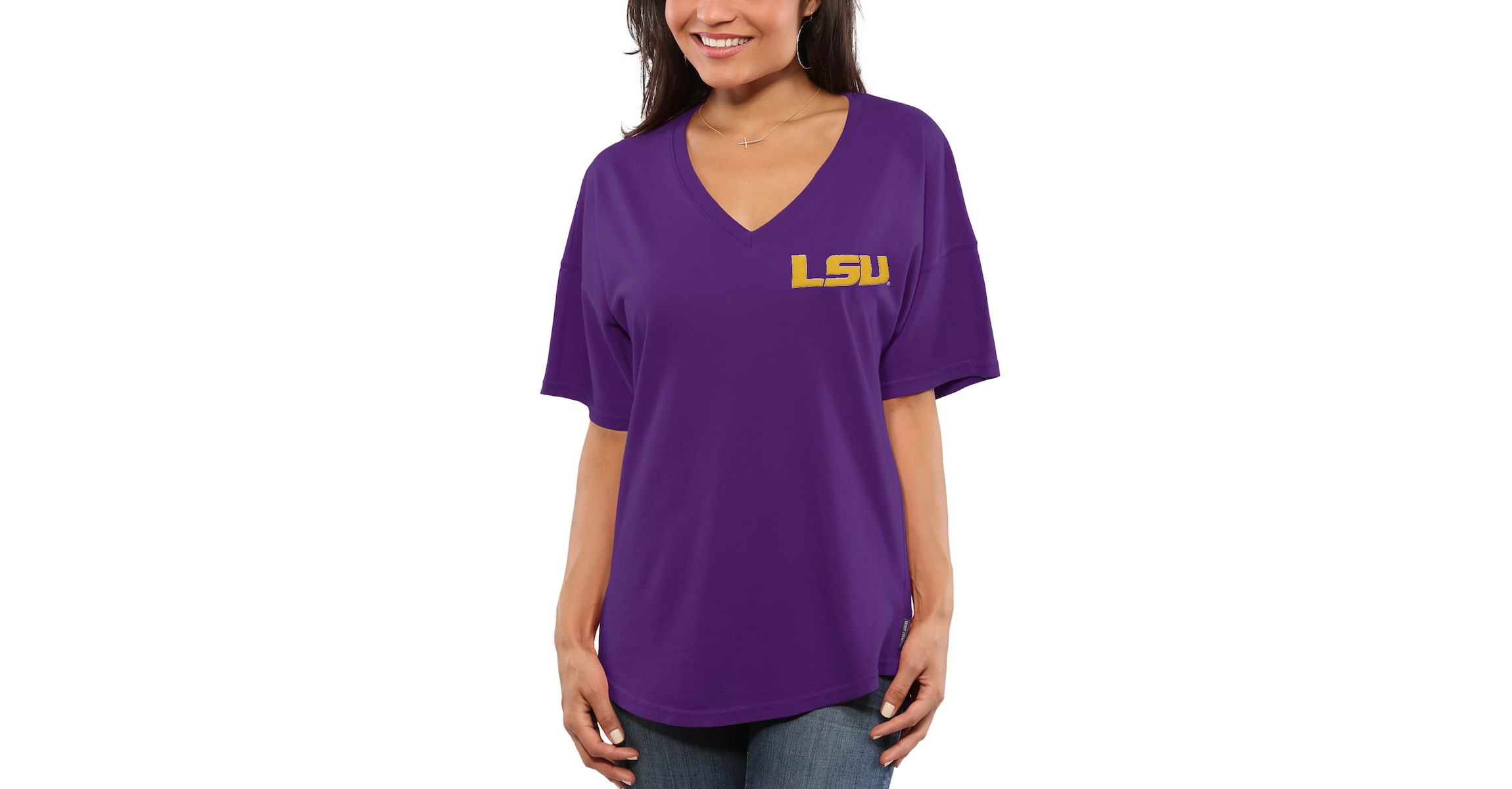 NCAA LSU Tigers Oversized T-Shirt