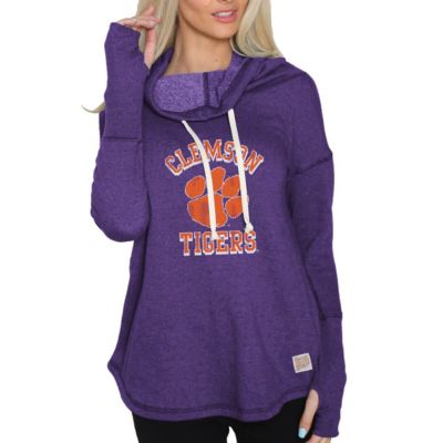 NCAA Clemson Tigers Funnel Neck Pullover Sweatshirt