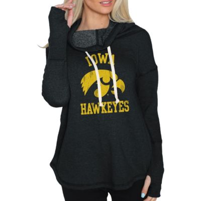 NCAA Iowa Hawkeyes Funnel Neck Pullover Sweatshirt