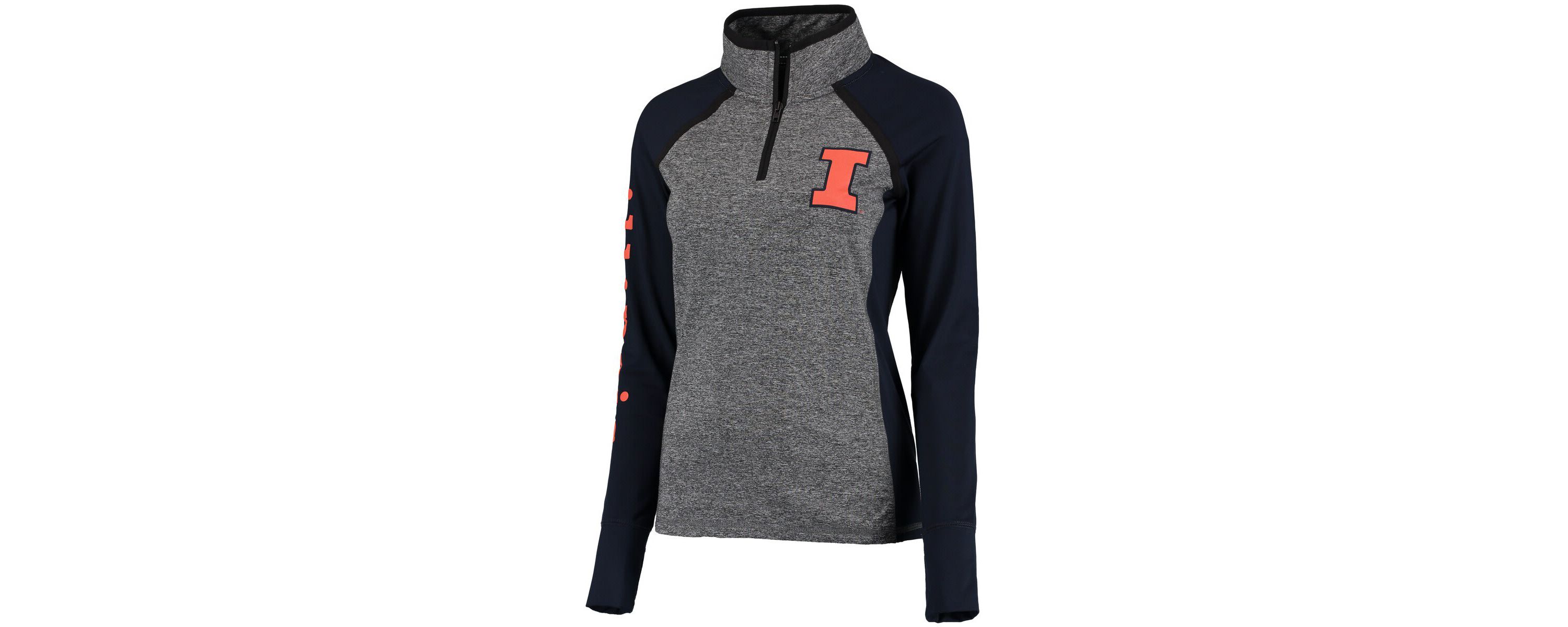 NCAA Illinois Fighting Illini Finalist Quarter-Zip Pullover Jacket