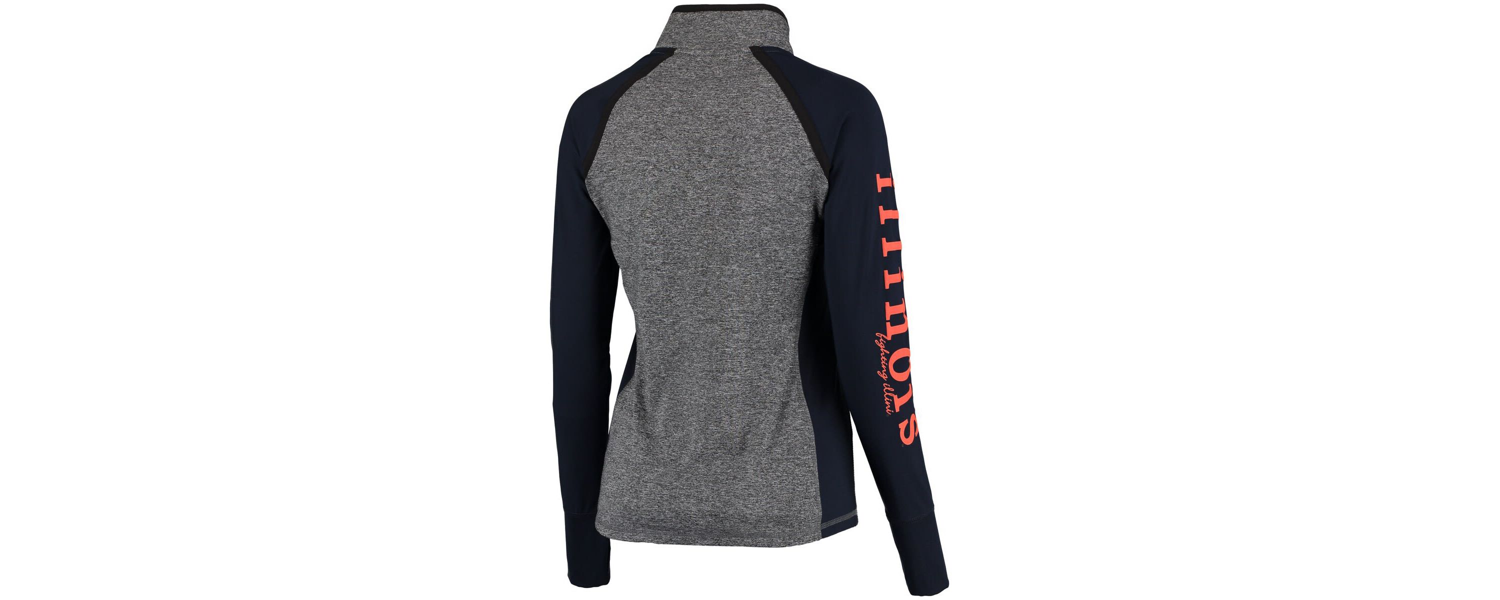NCAA Illinois Fighting Illini Finalist Quarter-Zip Pullover Jacket