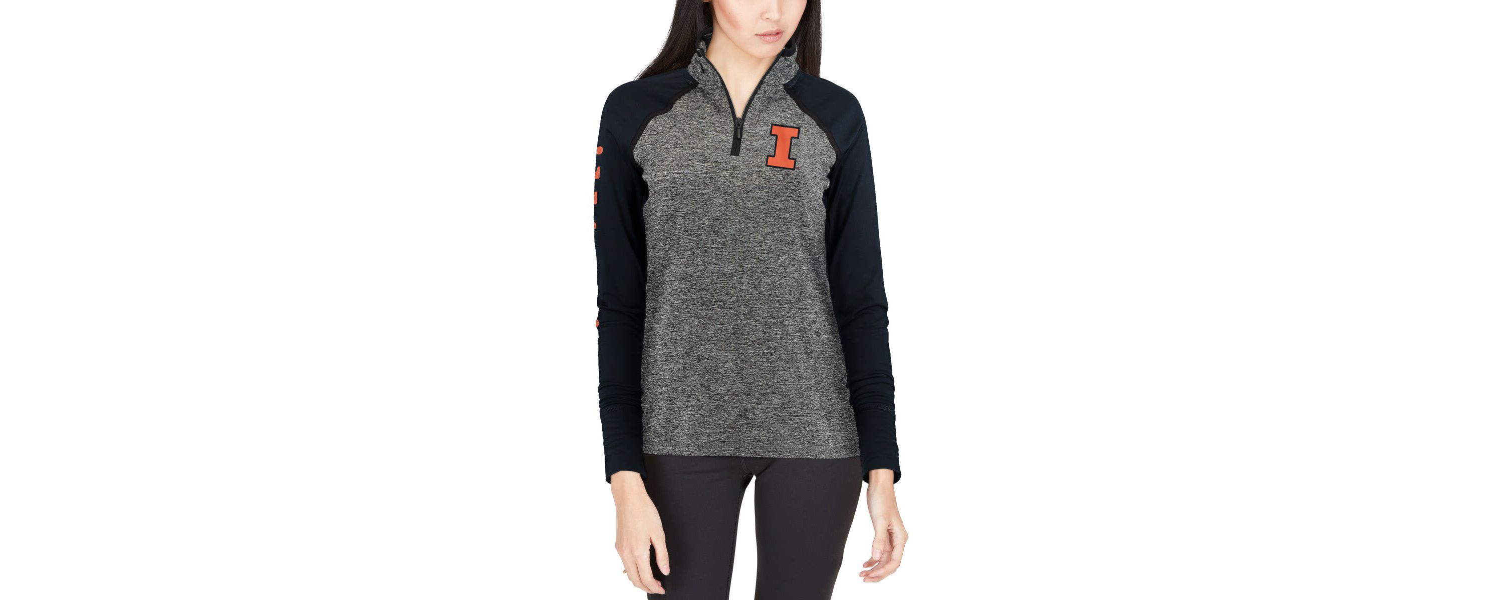 NCAA Illinois Fighting Illini Finalist Quarter-Zip Pullover Jacket