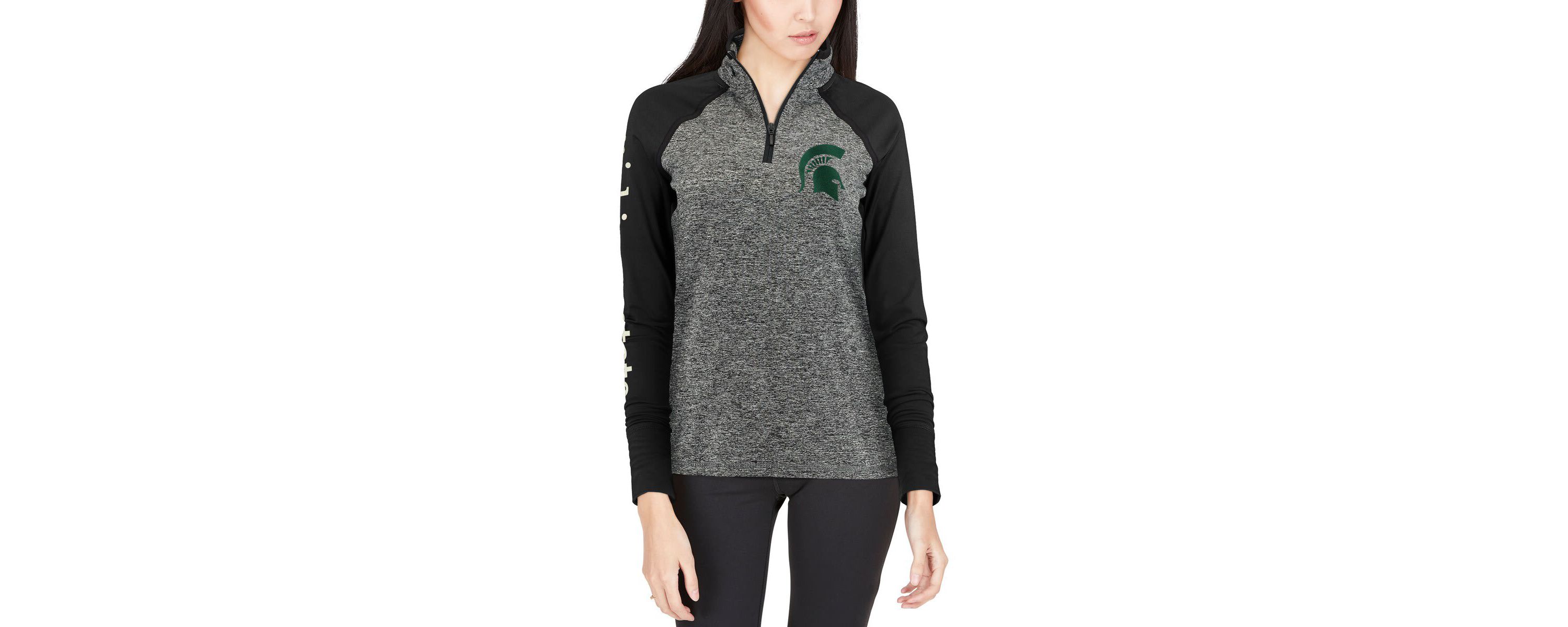 NCAA Michigan State Spartans Finalist Quarter-Zip Pullover Jacket