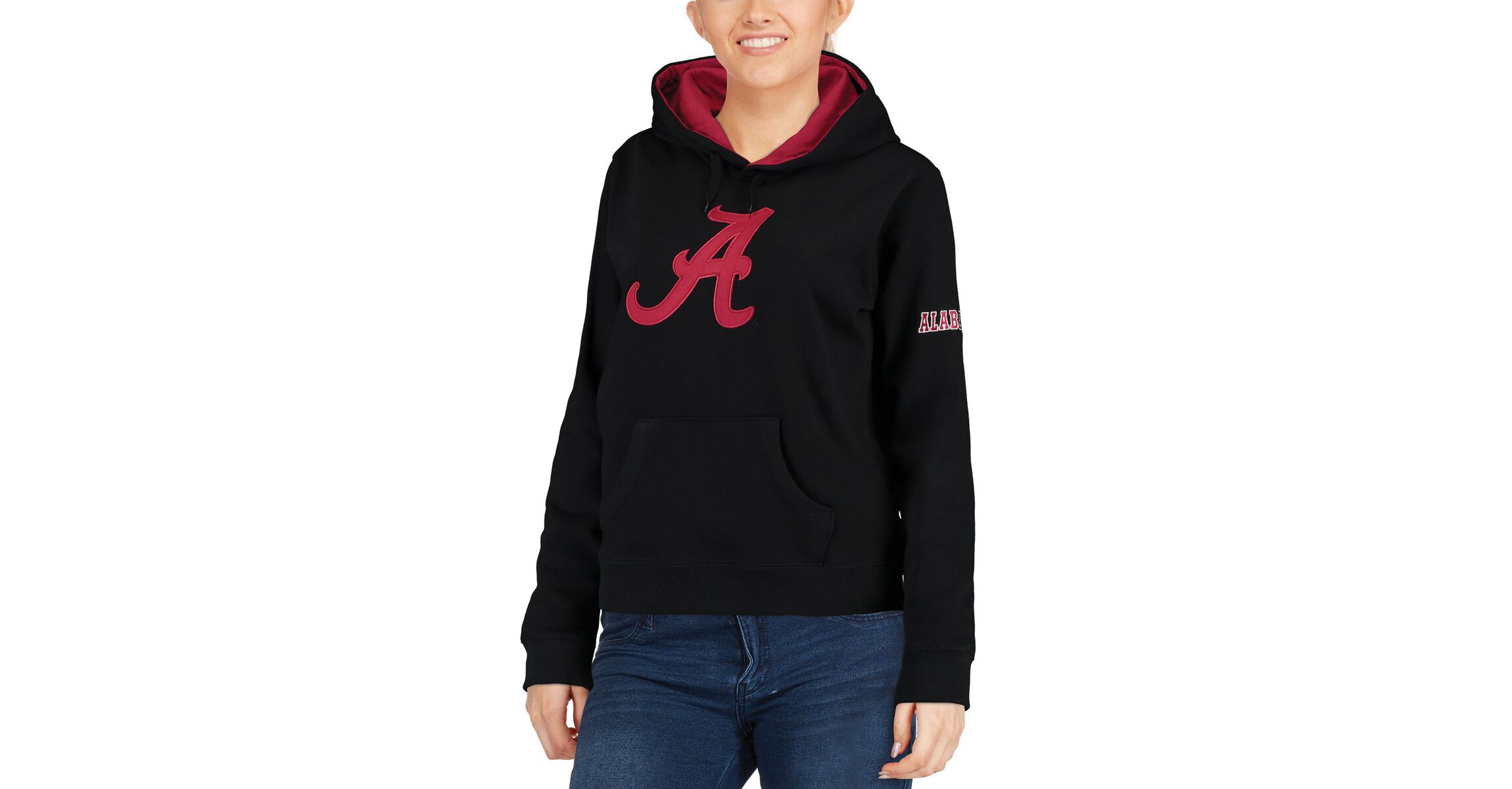 Alabama Crimson Tide NCAA Alabama Tide Big Logo Pullover Hoodie