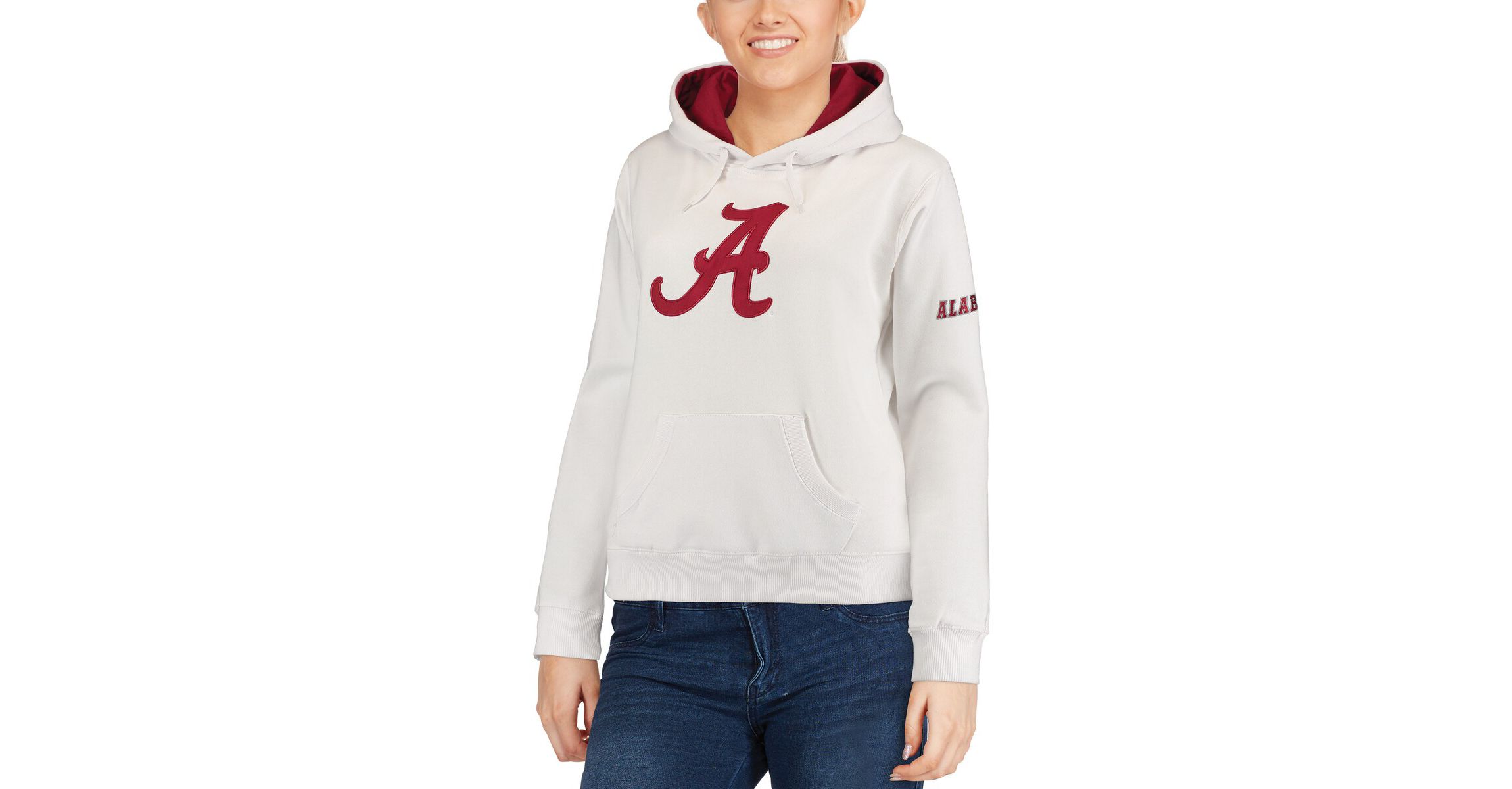 Alabama Crimson Tide NCAA Alabama Tide Big Logo Pullover Sweatshirt