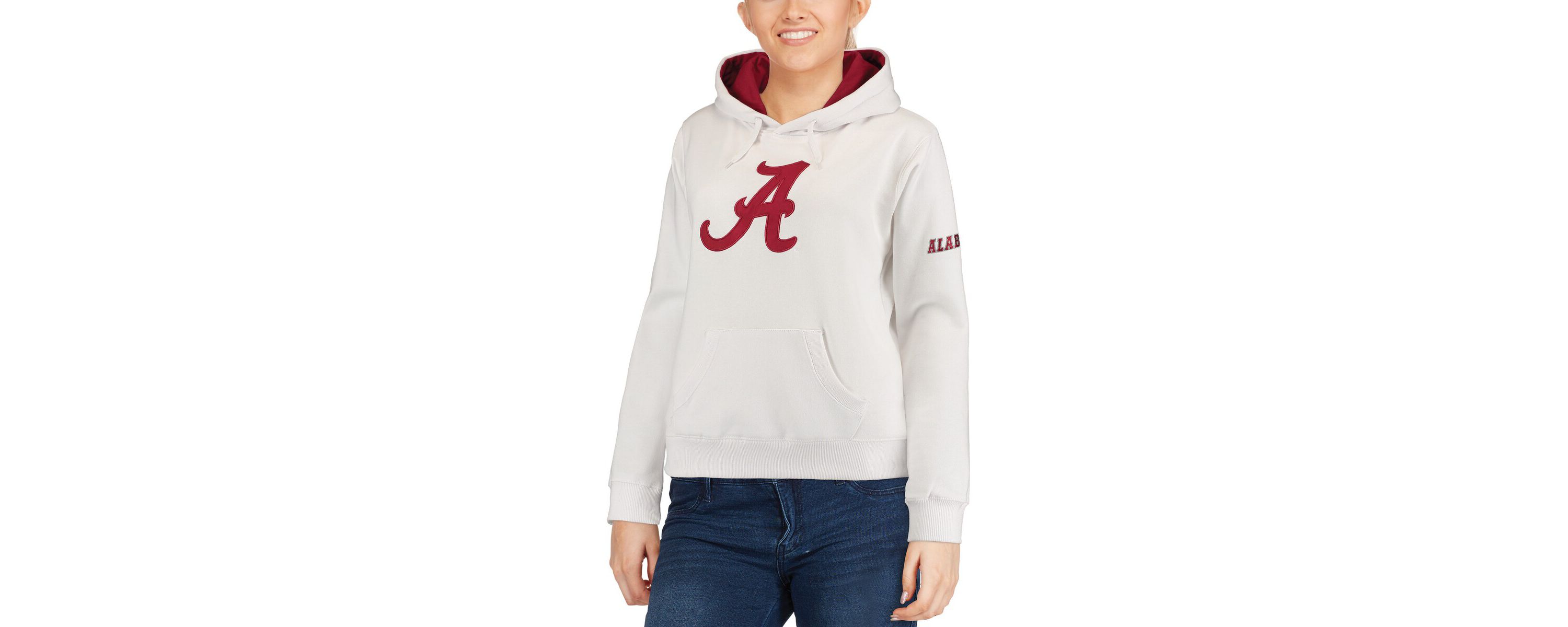 Alabama Crimson Tide NCAA Alabama Tide Big Logo Pullover Sweatshirt