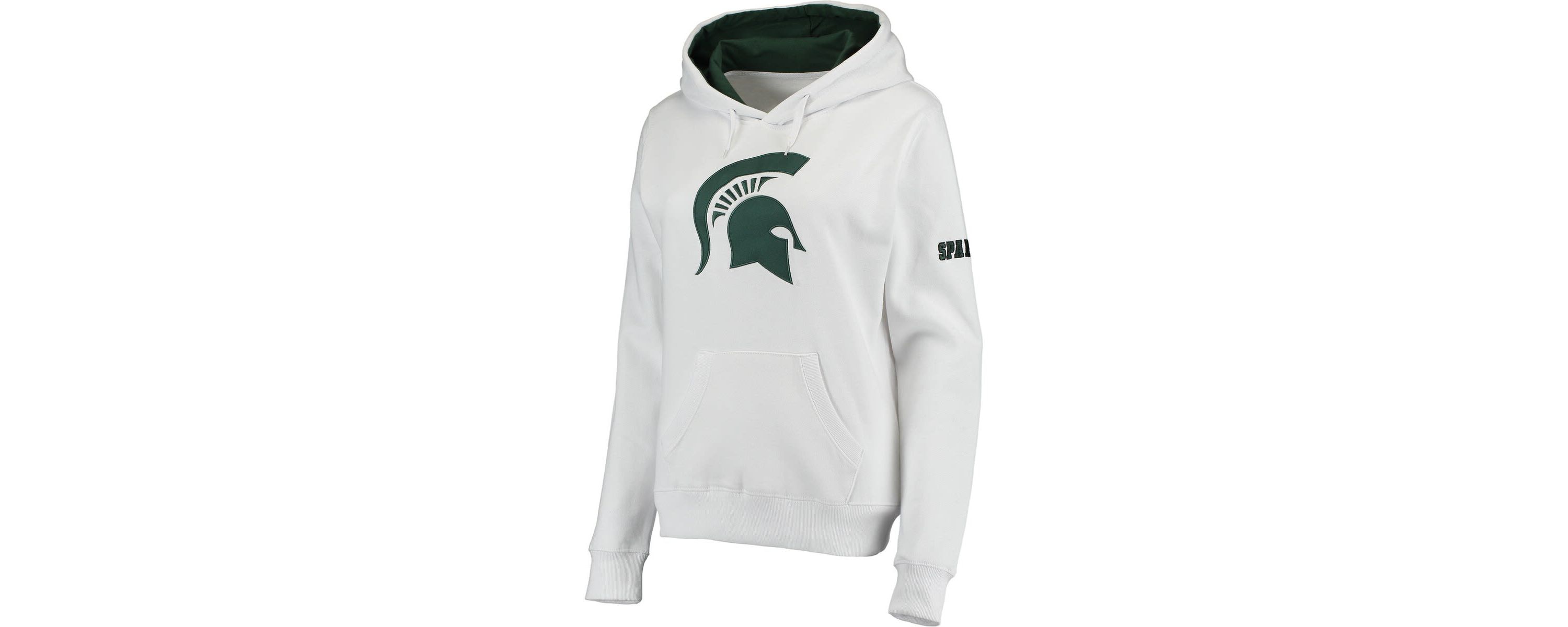NCAA Michigan State Spartans Big Logo Pullover Sweatshirt