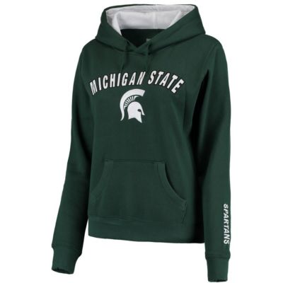 NCAA Michigan State Spartans Arch & Logo 1 Pullover Hoodie