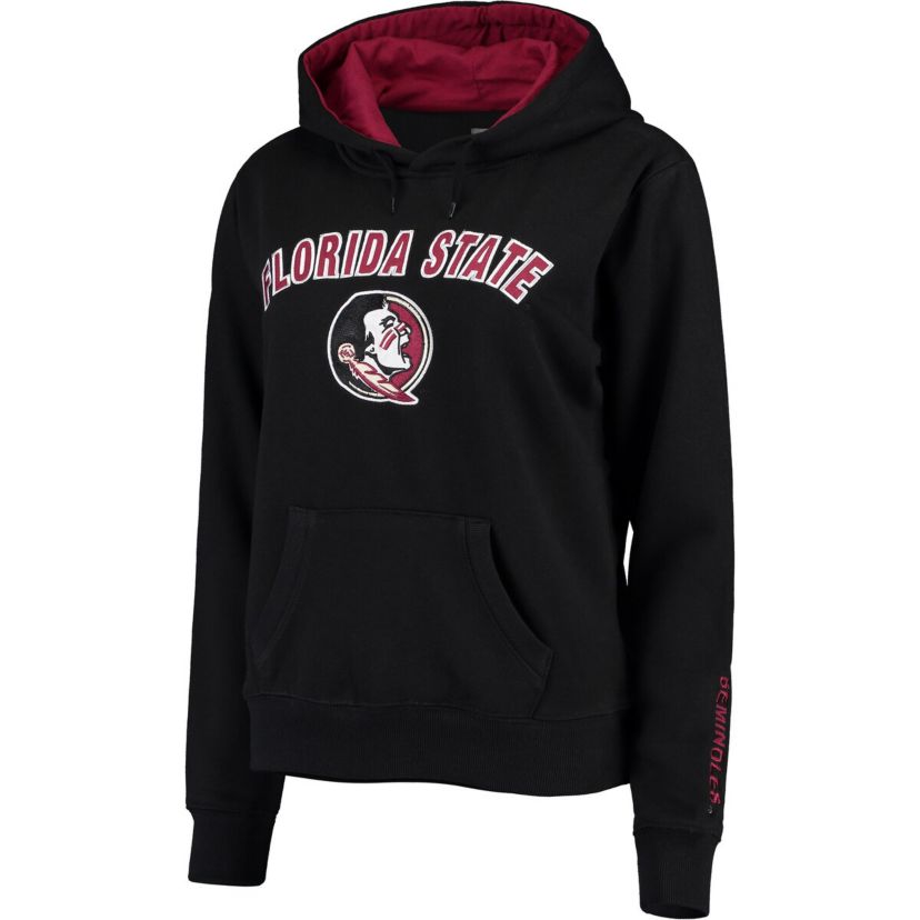 NCAA Florida State Seminoles Arch & Logo 1 Pullover Hoodie