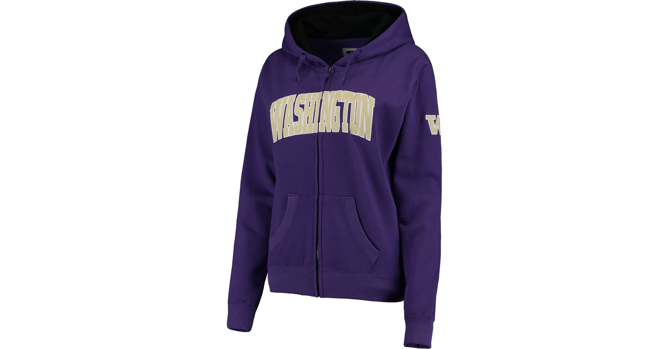 NCAA Washington Huskies Arched Name Full-Zip Sweatshirt