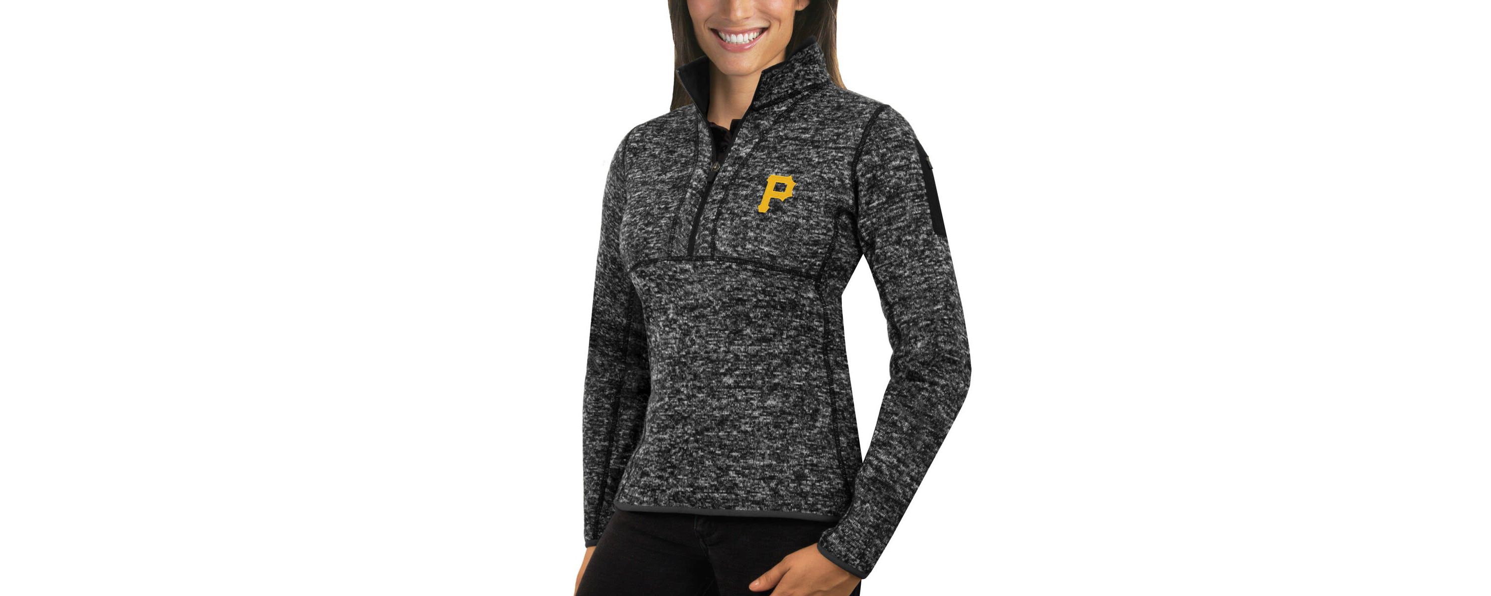 MLB ed Pittsburgh Pirates Fortune Half-Zip Pullover Sweater
