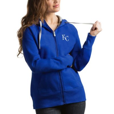 Antigua MLB Kansas City Royals Victory Full-Zip Hoodie, Medium