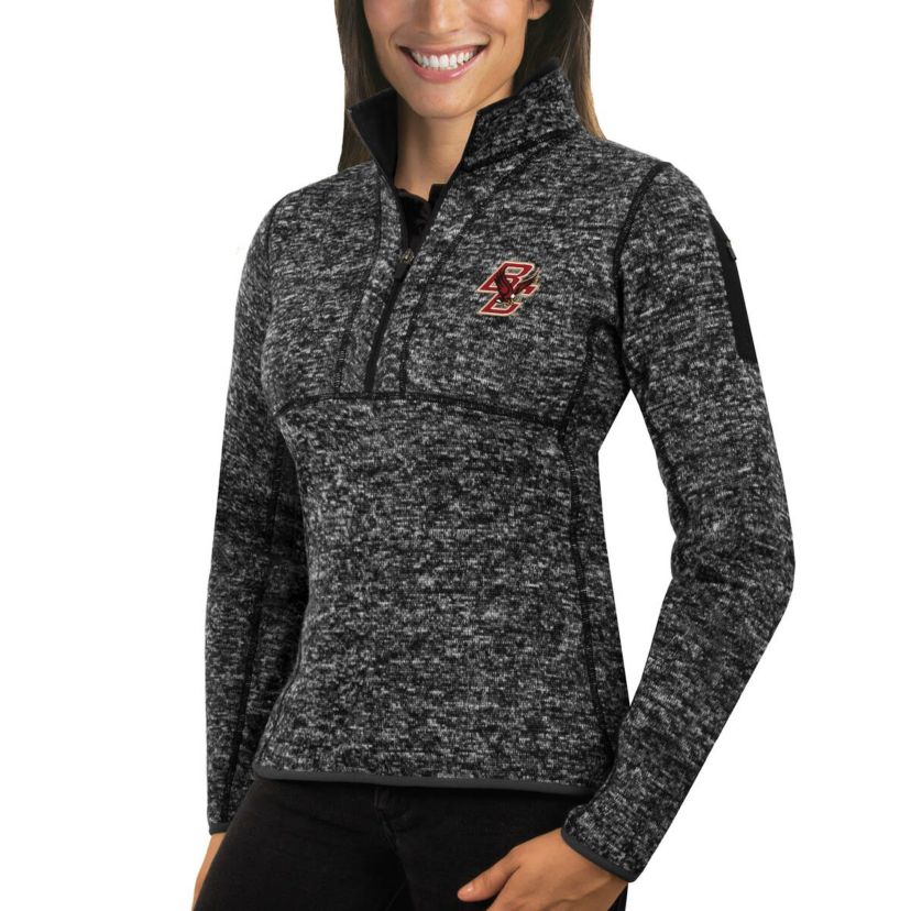 Boston College Eagles NCAA Boston NCAA Eagles Fortune 1/2-Zip Pullover Sweater