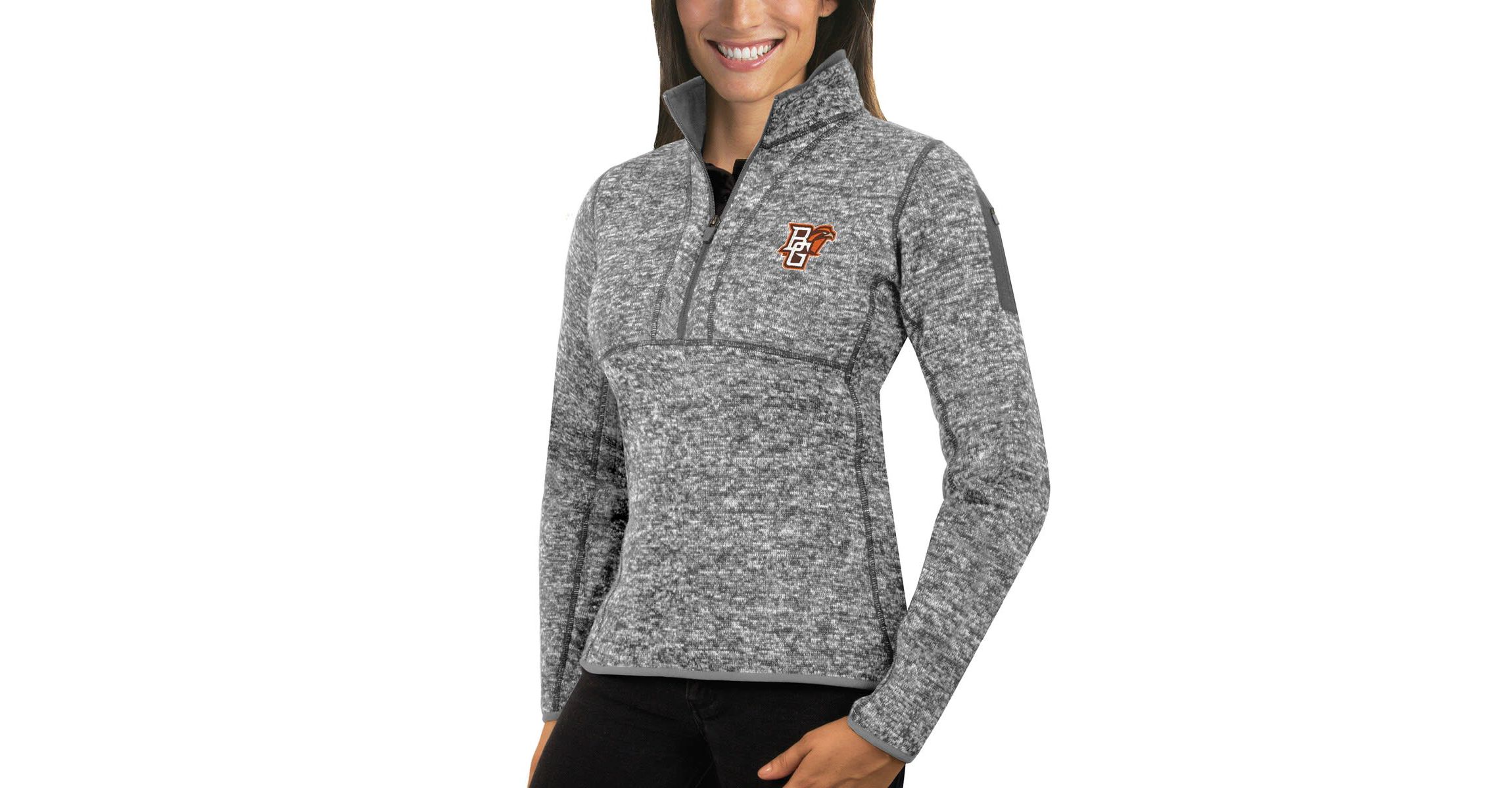 Bowling Green Falcons NCAA Bowling St. Falcons Fortune 1/2-Zip Pullover Sweater