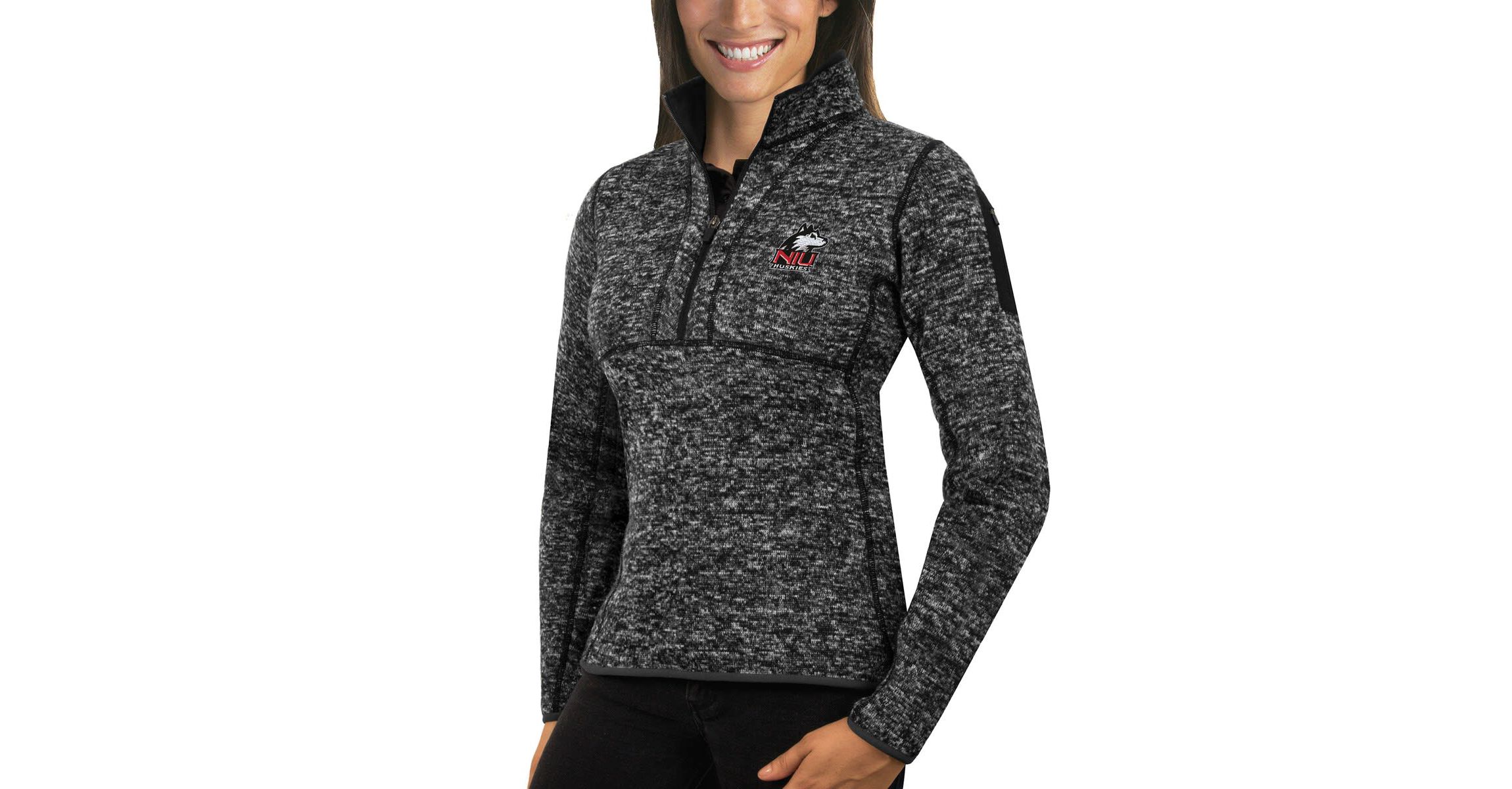 NCAA Northern Illinois Huskies Fortune 1/2-Zip Pullover Sweater