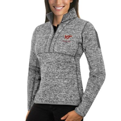 NCAA Virginia Tech Hokies Fortune 1/2-Zip Pullover Sweater