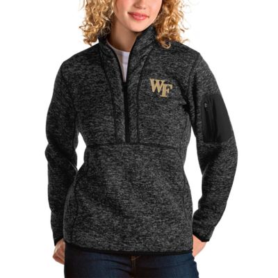 NCAA Wake Forest Demon Deacons Fortune 1/2-Zip Pullover Sweater