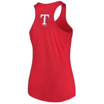 MLB Texas Rangers Plus Swing for the Fences Racerback Tank Top