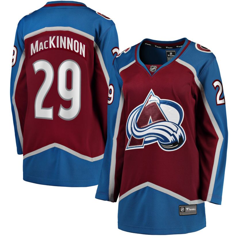 NHL Fanatics Nathan MacKinnon Colorado Avalanche Home Breakaway Jersey