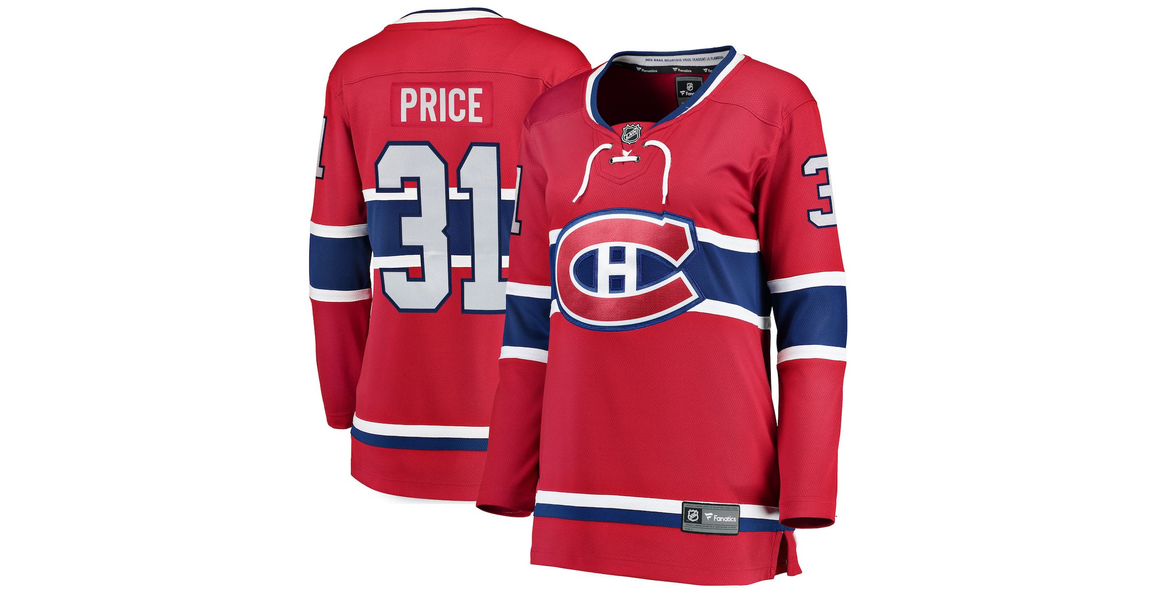 NHL Fanatics Carey Price Montreal Canadiens Home Breakaway Jersey