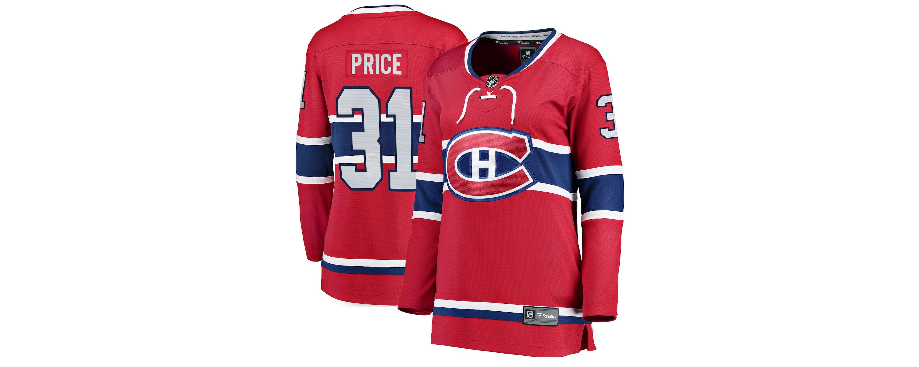 NHL Fanatics Carey Price Montreal Canadiens Home Breakaway Jersey