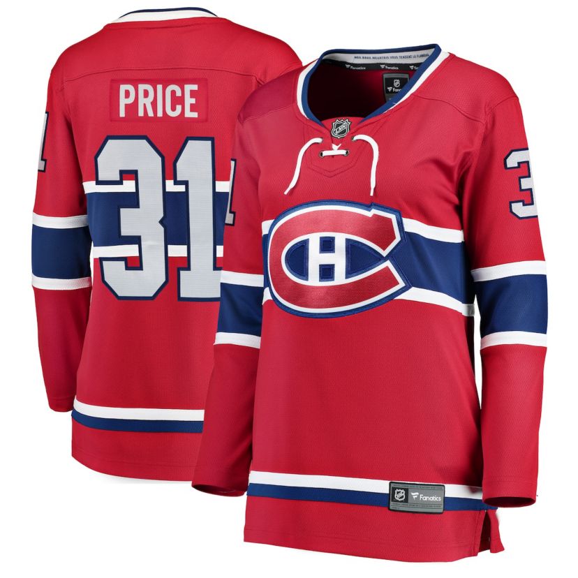 NHL Fanatics Carey Price Montreal Canadiens Home Breakaway Jersey