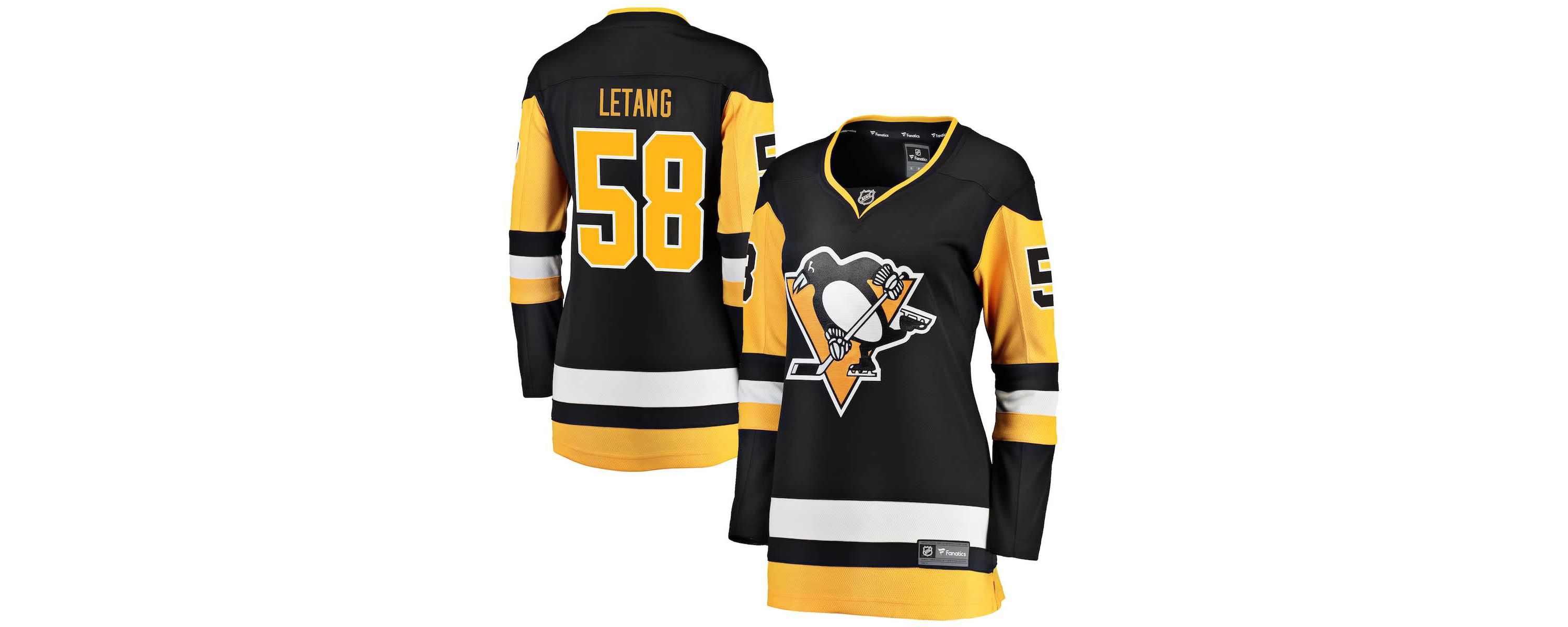 NHL Fanatics Kris Letang Pittsburgh Penguins Home Breakaway Jersey