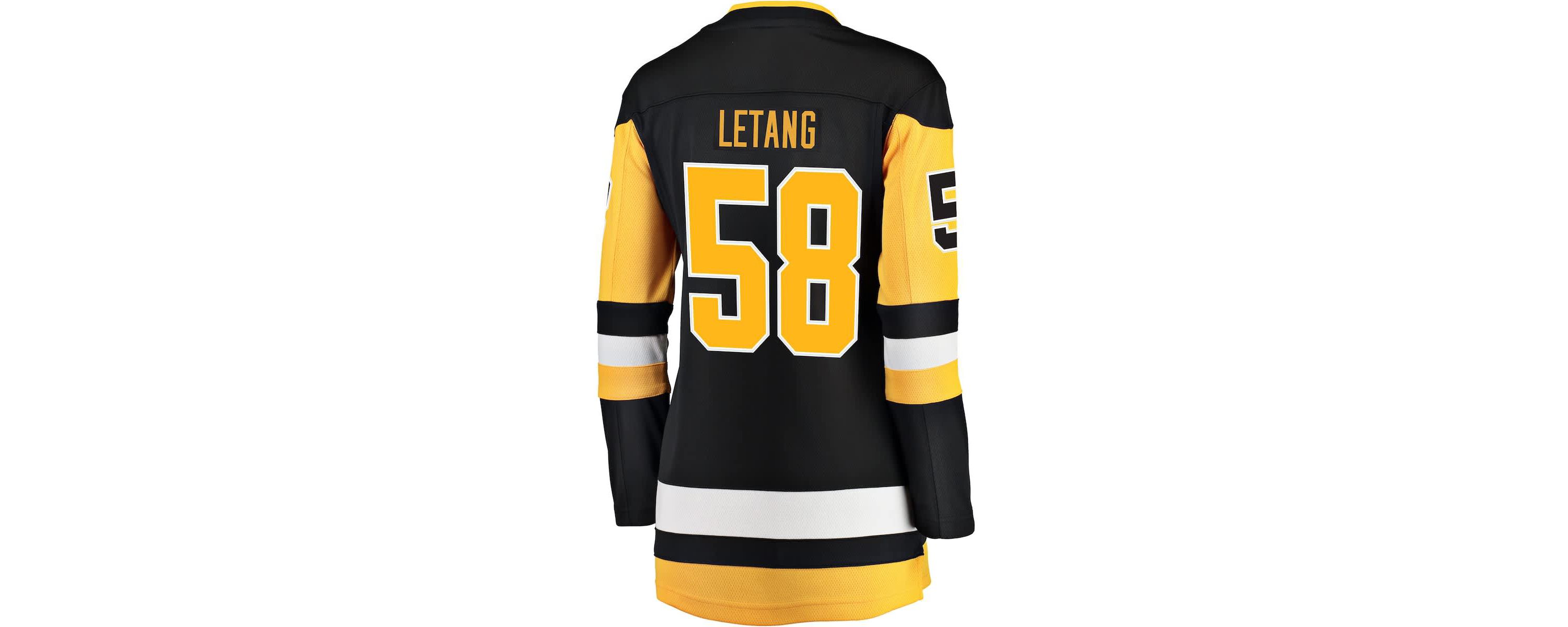NHL Fanatics Kris Letang Pittsburgh Penguins Home Breakaway Jersey